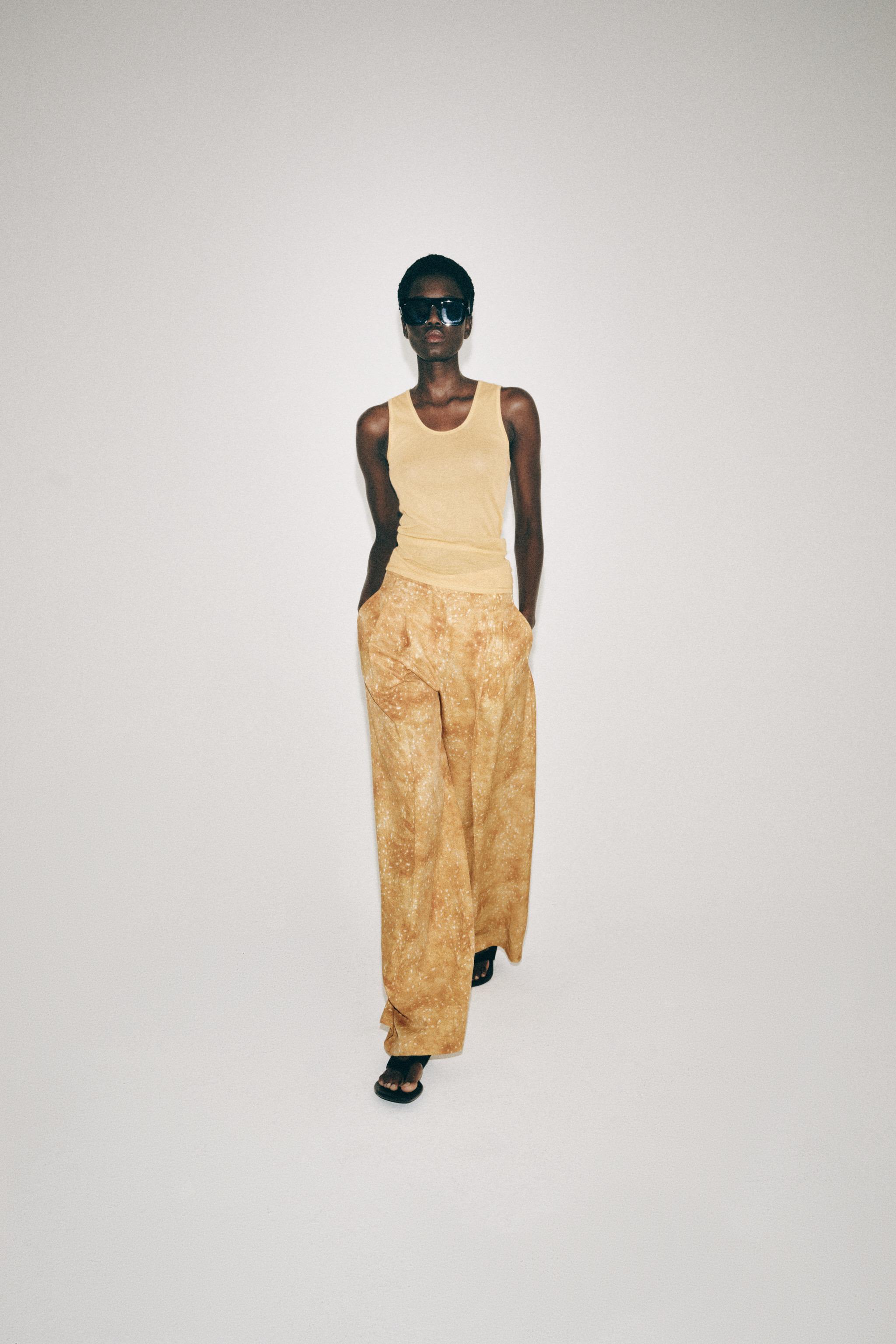 ZW COLLECTION PRINTED PANTS